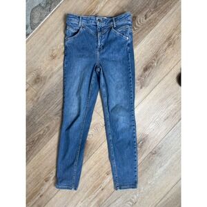 WE THE FREE People Vintage Y2K Jeans Womens Midrise  Med‎ Stretch Denim Sz 29